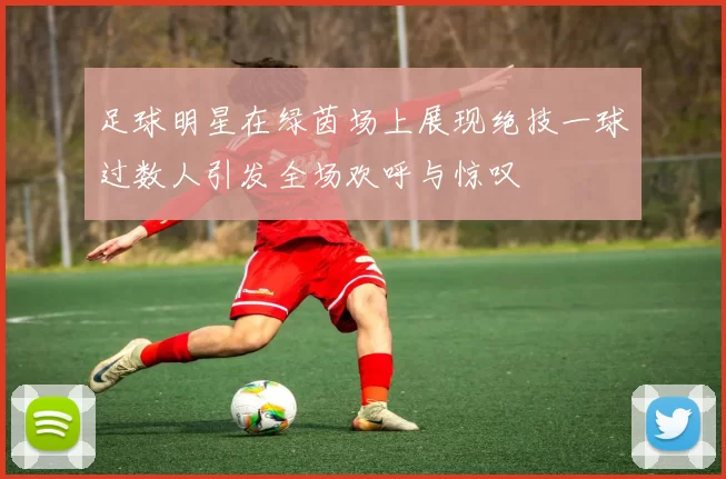 足球明星在绿茵场上展现绝技一球过数人引发全场欢呼与惊叹