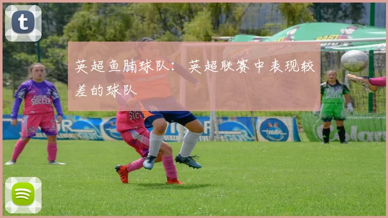 英超鱼腩球队：英超联赛中表现较差的球队